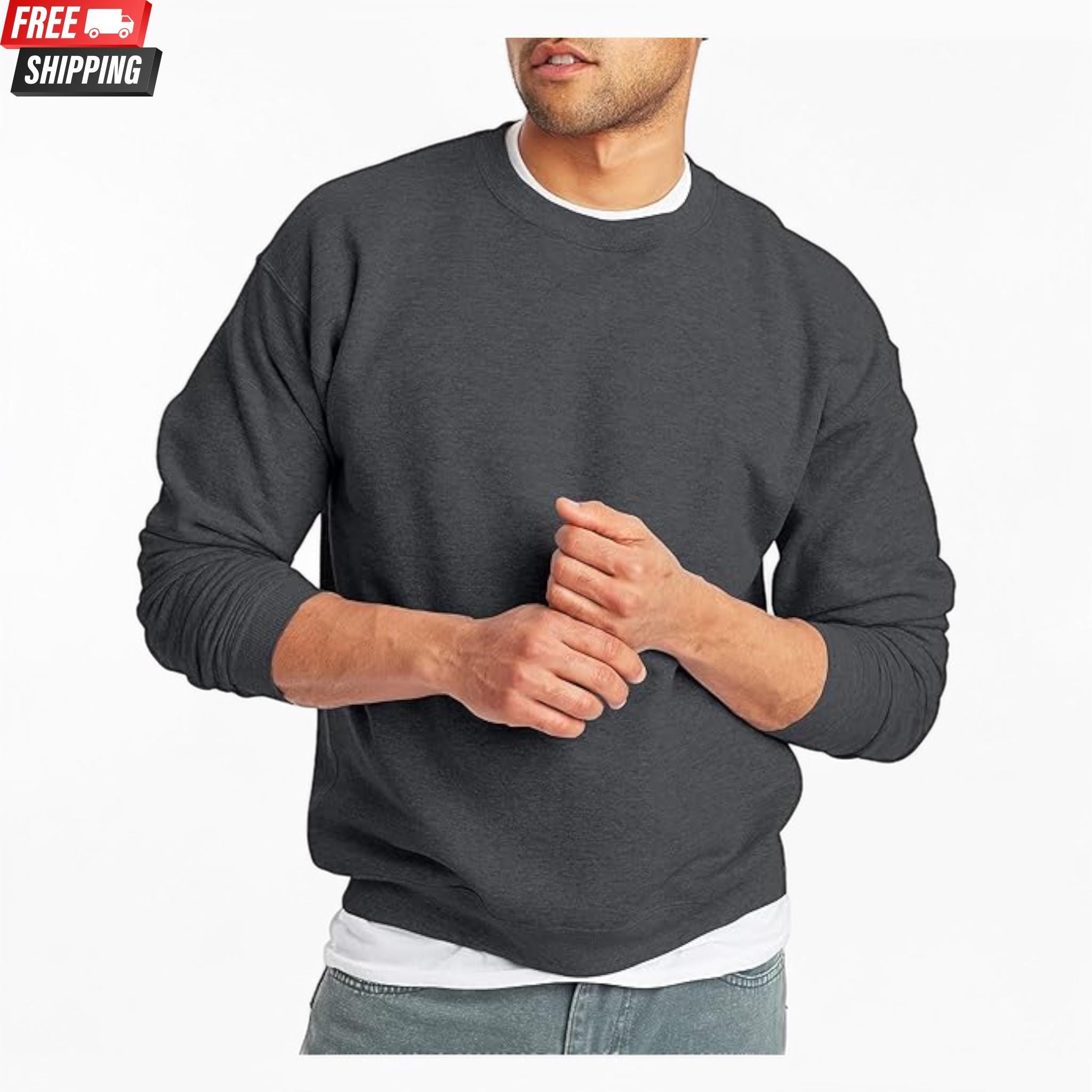 Eco Fleece Crewneck Sweatshirt Big Tall