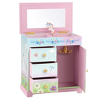 Ballerina Musical Jewelry Box Pink Girls Gift