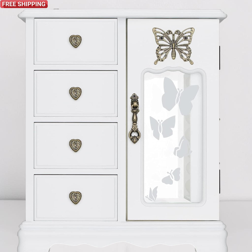 Luxury Wooden Jewelry Box Organizer