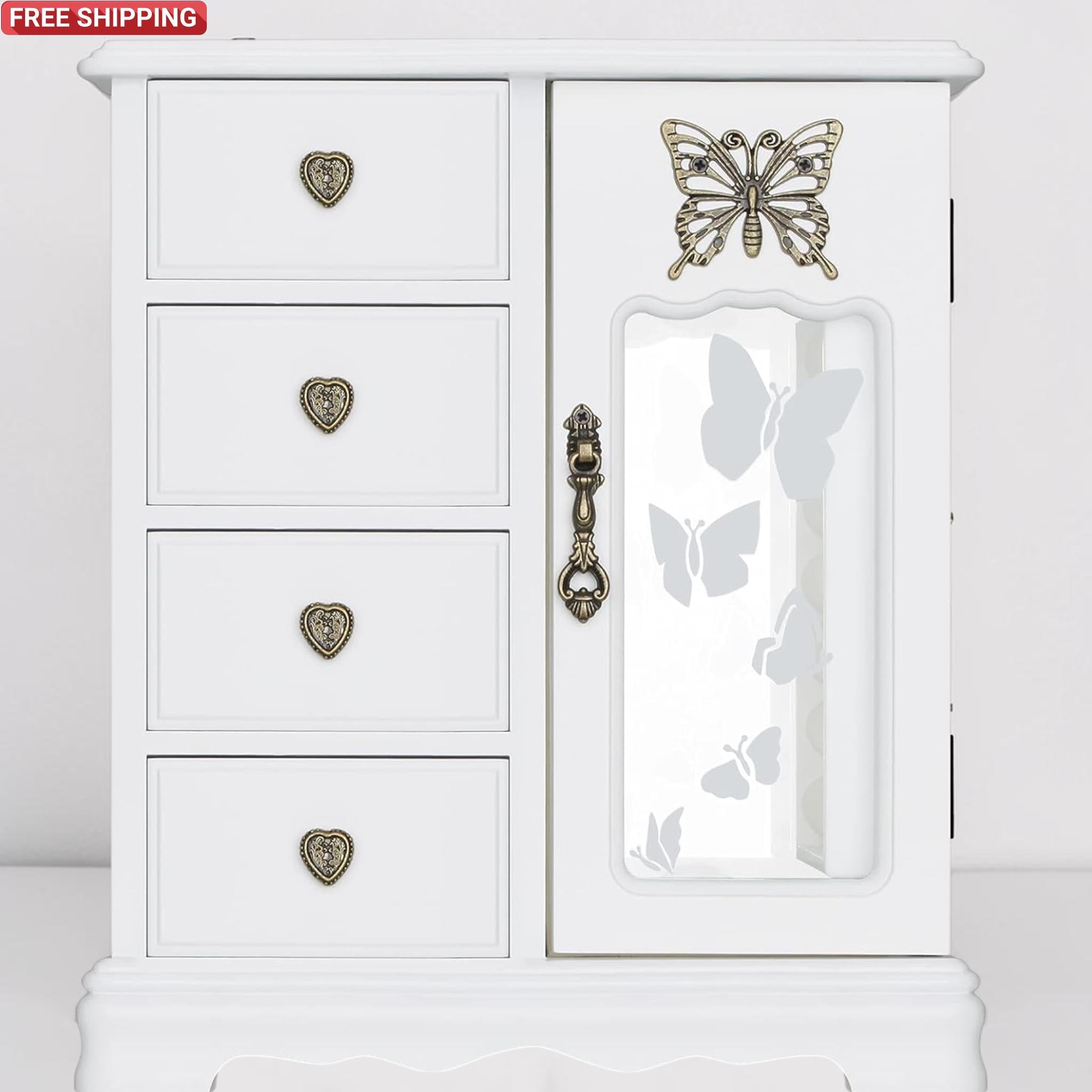 Luxury Wooden Jewelry Box Organizer