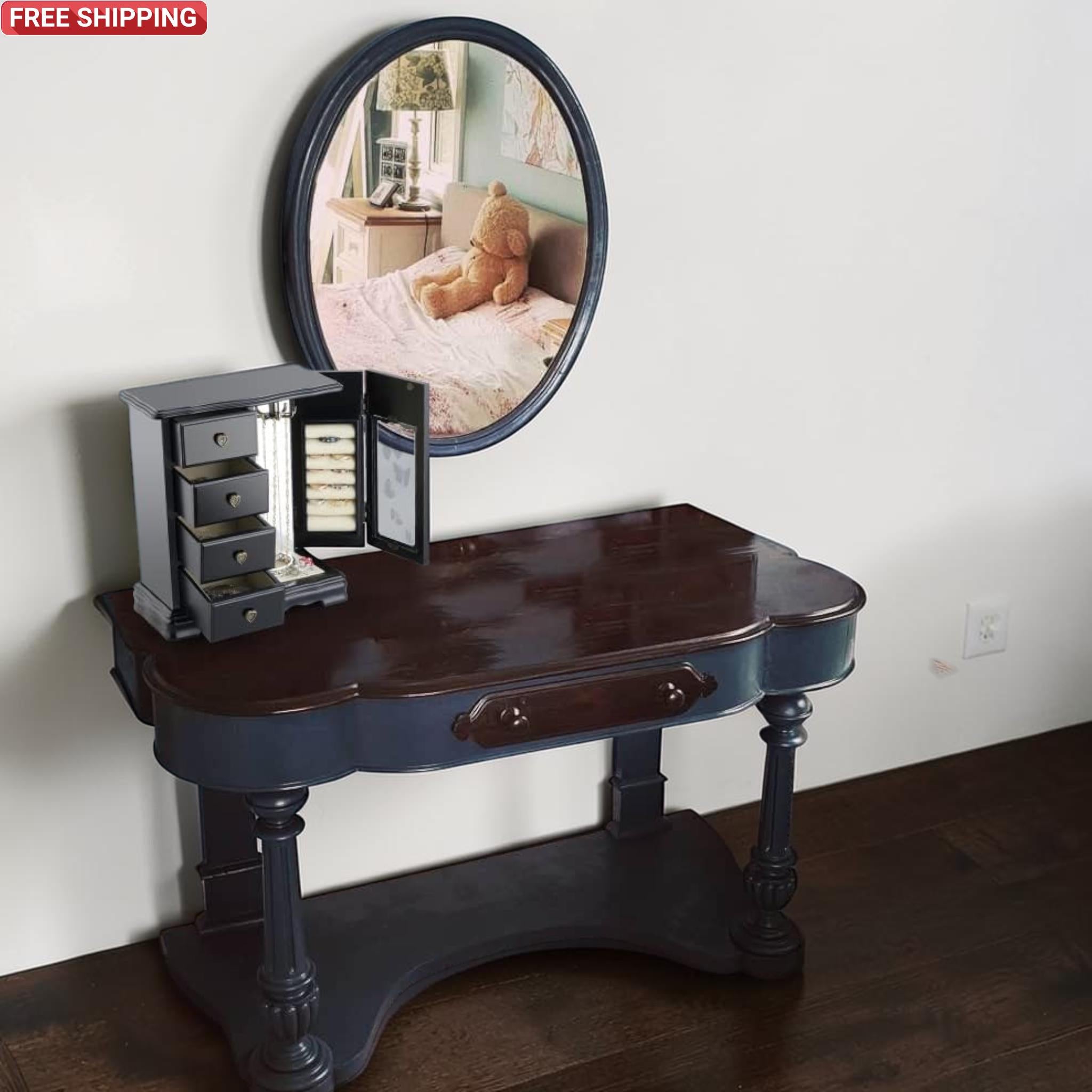 Luxury Wooden Jewelry Box Organizer