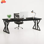Two Person Executive Desk Large Workstation