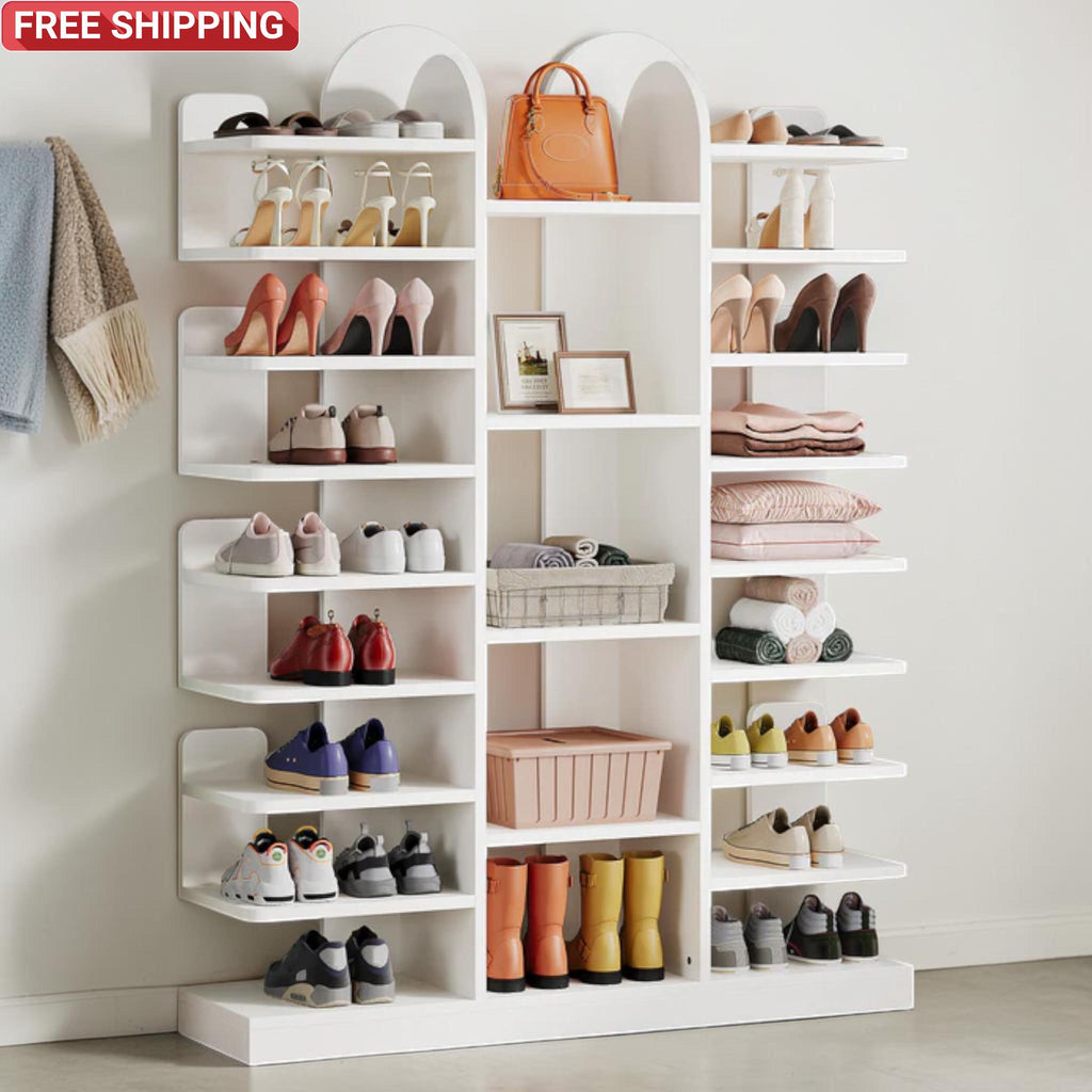 13-Tier Shoe Rack Cactus Organizer