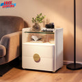 Modern 2 Drawer Bedside Table